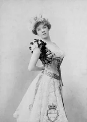 Portrett av Amélie Diéterle av Eugène Pirou.